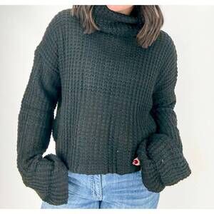 NEW ASTRID tommie turtleneck sweater in black